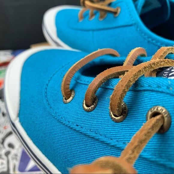 Sperry Lounge 2 Lace Up Caneel Size 8.5 Womens - Picture 9 of 13